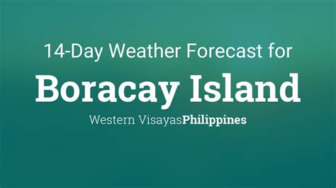 Boracay Island, Philippines 14 day weather forecast.